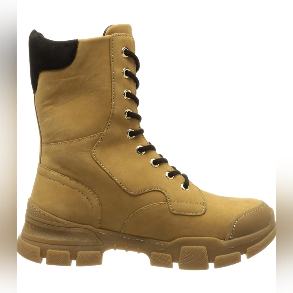 Love Moschino Tan Boots New High-Top Design and Sturdy Sole. Eu sz 39. - Picture 4 of 7